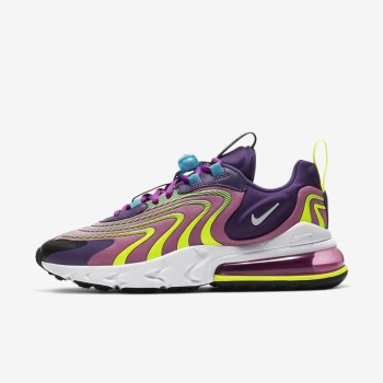 Nike Air Max 270 React ENG - Női Utcai Cipő - Lila/Fehér